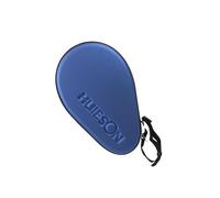 ALCXAZS Racchette da Pong Custodia Protettiva Rigida Imbottita Borsa per Racchette a Prova di Impatto Impermeabile Protezione in Pelle PU Attrezzatura Sportiva, Blu