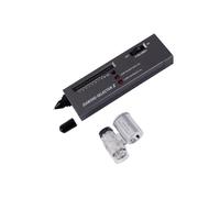 ALCXAZS Rilevatore di gioielli con lente d'ingrandimento per tester portatile per pietre con indicatore di identificazione per rilevamento test allarme