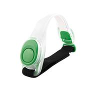 ALCXAZS Rimani visibile al Buio con la Luce da Passeggio a LED Luce da Passeggio per Passeggiate notturne Corsa a LED Camminata Notturna in Bicicletta, Verde