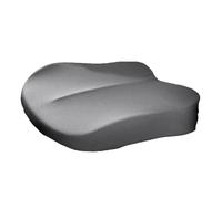 ALCXAZS Seggiolino auto con cuscino di supporto più forte per ridurre l'aumento dell'altezza del booster per auto in cotone che blocca la vista, grigio