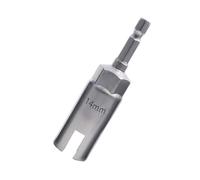 ALCXAZS Set di cacciaviti per dadi a farfalla da 8 mm, facile da usare, strumento versatile per un'installazione e una rimozione efficienti dei dadi ad alette, sempre e ovunque, Argento, 80x14mm