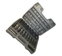 ALCXAZS Set di strumenti per bussole a impatto con chiare indicazioni delle specifiche e robusta custodia che serve a lungo.