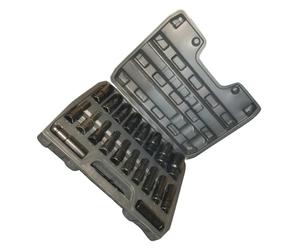 ALCXAZS Set di strumenti per bussole a impatto con chiare indicazioni delle specifiche e robusta custodia che serve a lungo.