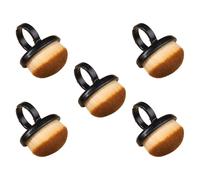 ALCXAZS Spazzole per unghie a forma di anello, pratiche spazzole per la pulizia progettate con ergonomia ma anche belle, per la pulizia delle unghie a forma
