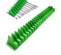 ALCXAZS Striscia portautensili magnetica per l'organizzazione delle chiavi inglesi | Soluzione di stoccaggio delle chiavi inglesi per garage Organizzatore di Porta, A 20 gruppi