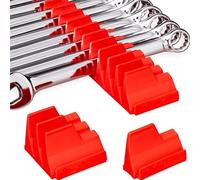 ALCXAZS Striscia portautensili magnetica per l'organizzazione delle chiavi inglesi | Soluzione di stoccaggio delle chiavi inglesi per garage Organizzatore di Porta, D 20 gruppi