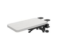 ALCXAZS Supporto per braccioli pieghevole con prolunga per bracciolo per computer, scrivania in legno che offre un comodo supporto per il braccio e riduce l'affaticamento, bianco, 30x15 cm