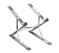 ALCXAZS Supporto per laptop pieghevole in lega di alluminio Regolabile in altezza Supporto da tavolo per notebook ergonomico antiscivolo per base per computer