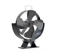ALCXAZS Ventilatore ad attivazione termica, portatile e facile da usare per soggiorno e centro sportivo, ventilatore per camino, alimentato a calore, XZ1320 4-Foglie
