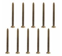 ALCXAZS Viti in acciaio inossidabile con testa a croce Phillips per viti per legno durevoli Confezione di autofilettanti a testa Phillips con lavandino, Un M4*45MM