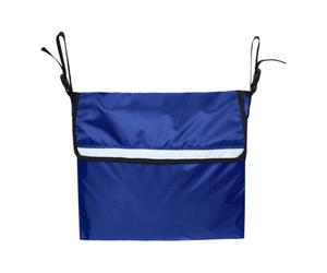 ALCXAZS Zaino per sedia a rotelle Borsa riflettente impermeabile Cinghia regolabile Organizer per sedie a rotelle di grande capacità Borse laterali per riporre le cose