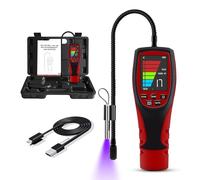 ALD-200 PRO pompa riscaldata rilevatore di perdite di refrigerante per pompe di calore, HVAC con LED UV, sniffer freon, rilevatore di perdite di gas alogeni per auto R410A R22 R1234YF R600a R290