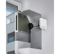 ALD-Set igroregolato per parete / La ZUWAH Alu-P Slim Standard Plus di Aereco - 110162