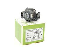 Alda PQ Premium, Lampada per proiettori compatibile con EPSON EB-S62, EB-X6, EB-X62, EH-TW420, EMP-S5, EMP-S52, EMP-X5, EMP-X52, H284B, V13H010L41, ELPLP41, Lampada con alloggiamento