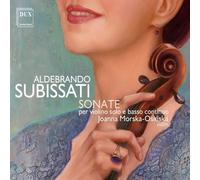Aldebrando Subis Aldebrando Subissati: Sonate Per Violino Solo E Basso Cont (CD)
