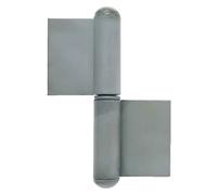 ALDEGHI - CERNIERA IN ACCIAIO ART.1222 destra - mm 82 x 72 - ali 40 mm pz 40