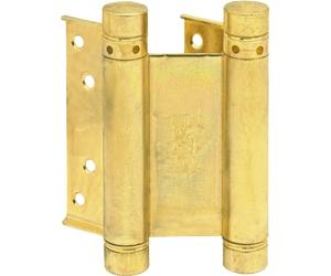 Aldeghi Luigi Cerniera a Molla Doppia azione con pomoli cilindrici Dimensione mm 75 Bronzate - 101AB075B2
