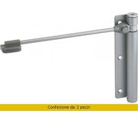 Aldeghi Luigi Set 2 Spingiporta Ercole 114 Lato Destro Cromo Satinato 114CS170D