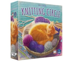 Alderac Ent. | Knitting Circle | Gioco Piazzamento Tessere Puzzle Spaziale Con Gomitoli Gatti E Schede Punteggio | 1 A 4 Giocatori | 30 A 45 Minuti