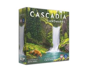 Alderac Entertainment Group | Cascadia Landmarks | Gioco da tavolo | Espansione | Per 1-6 giocatori | Dai 10 anni in su | Versione in inglese