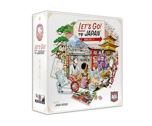 Alderac Entertainment | Let's Go! To Japan Gioco da Tavolo in Inglese per Tutta la Famiglia | Gioco Competitivo per 1-4 Giocatori | Gioco da Tavolo per Giocare da Soli, in Coppia o con Amici