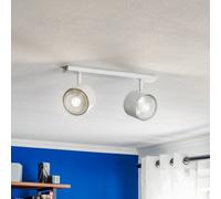 ALDEX Faretto da soffitto Bot, bianco, 2 luci ALDEX