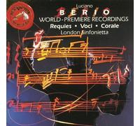 Aldo Bennici Berio: Requies; Voci; Corale (CD)