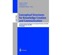 Aldo de Moor Conceptual Structures for Knowledge Creation and Commun (Tascabile)