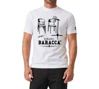 Aldo Giovanni e Giacomo MYAGG T-Shirt Baracca Bianca L