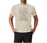 Aldo Giovanni e Giacomo MYAGG T-Shirt Domani Ti Sposi? Avorio L