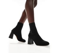ALDO - Rowallan - Stivaletti in maglia nera con tacco medio-Nero 38
