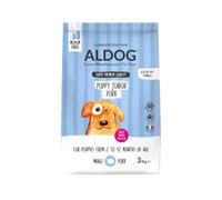 Aldog puppy e junior maiale e riso medium 3kg