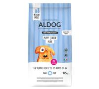 Aldog Super premium Puppy e Junior Medium/Large monoproteico con Maiale 12 kg - Crocchette monoproteiche cane - 1° ORDINE? scegli lo sconto BZR5 / BZR20 + 200 punti fedeltà