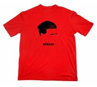 Aldous Huxley Ventilatore T-Shirt Autore Scrittore Brave Nuovo World Bella Mondo