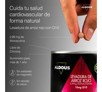 Aldous Integratore Red Yeast Rice With Coenzyme Q10 400 Unità