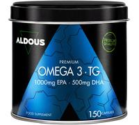 Aldous - Omega 3 Premium - Cuore, Cervello, Occhi 150 pz Capsule