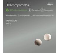 Aldous Vitamina D3 4000 Iu 500 Unità