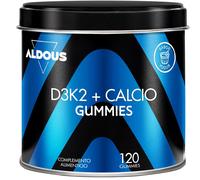 Aldous - Vitamina D3 e K2 - Muscoli, Ossa 120 pz Caramelle