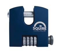 ALDRIDGE SHCB65BX Squire HI-SEC - Lucchetto a combinazione a 4 ruote, in acciaio, colore: Bianco