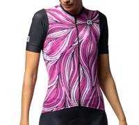 Maglia Alé PRAGMA Art manica corta rosa nero donna - S