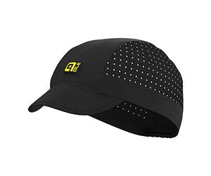 Alé - Berretto da Ciclismo Unisex con Sole, Taglia Unica, Colore: Nero, Nero, Etichettalia Unica