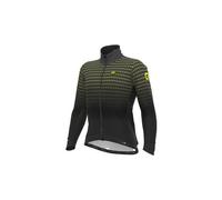 Ale bullet long sleeve jacket black grey yellow
