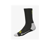Alé Calze Ciclismo Thermo Primaloft Nero Giallo Fluo Uomo L