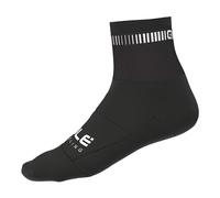 ALE' Calzini da Ciclista Unisex-Adulto M Nero/Bianco