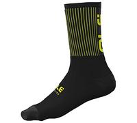 ALE' Calzini invernali 18 cm PRIMALOFT FENCE nero giallo fluo 2023 - S/36-39