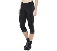 Alé Cycling Solid Classico 3/4, Collant da Ciclismo Donna, Nero/Grigio Antracite, S