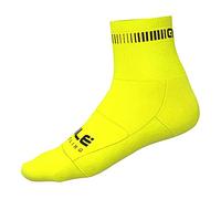 Alé Cycling Calze ciclismo, Giallo fluo/nero., M