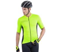 Ale Solid Color Block Short Sleeve Jersey Giallo L Uomo