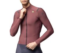 Alé Cycling Maglia a Maniche Lunghe R-EV1 Warm Race 3.0, da Uomo, Bordeaux, M