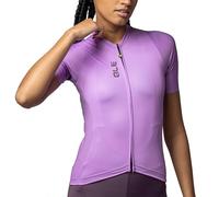 Alé Cycling Maglia da Ciclismo a Maniche Corte da Donna Pragma a Blocchi di Colore, peonia, S
